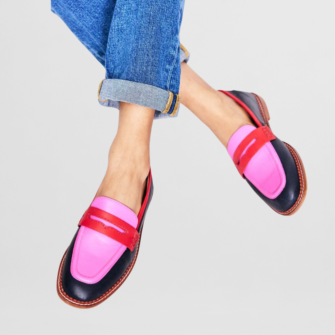 Malene | Fargerike og Stilige Loafers