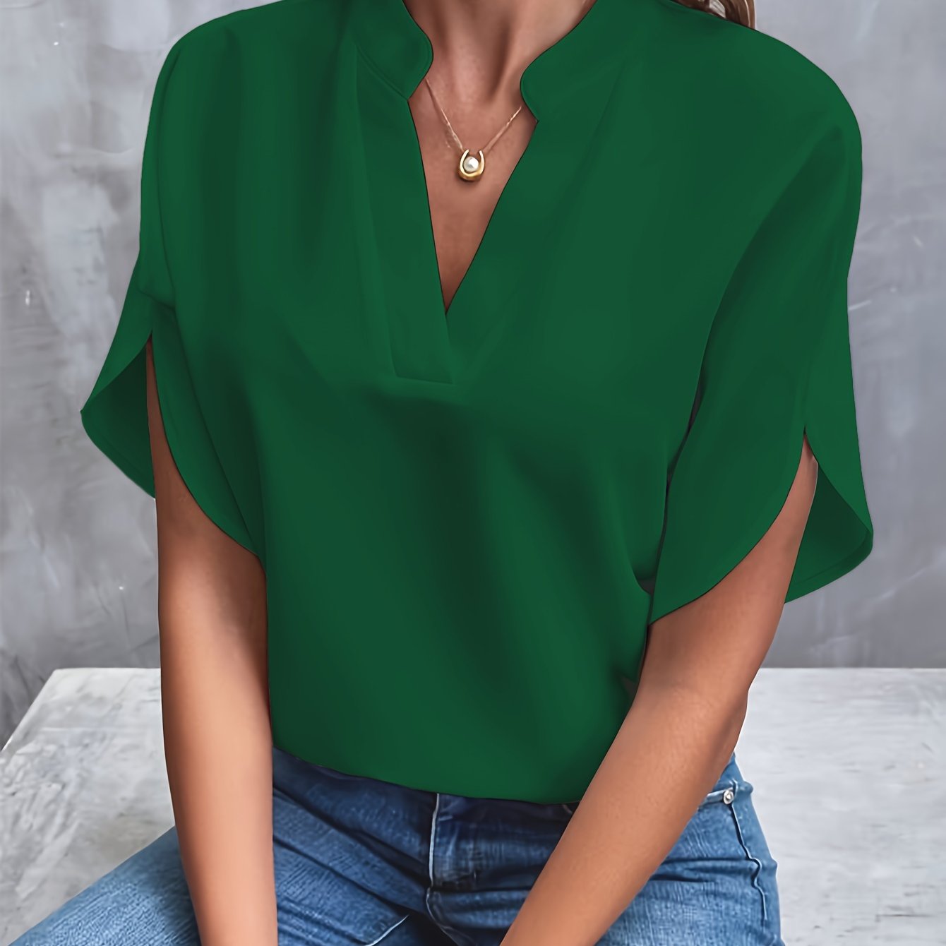 Vivian | Elegant og Tidløs Bluse