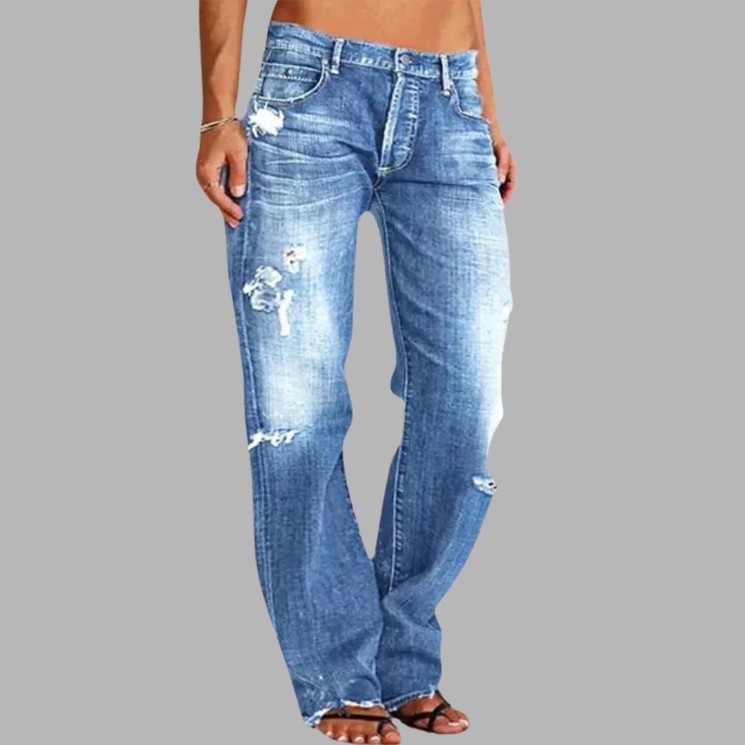 Elina | Løse Denim Jeans for Kvinner