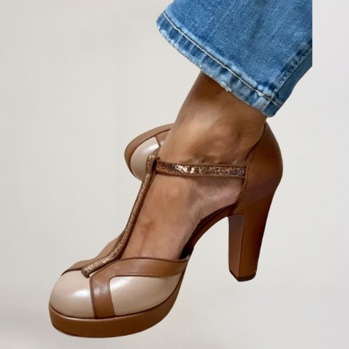 Kjellfrid | Retro hælsko med moderne twist