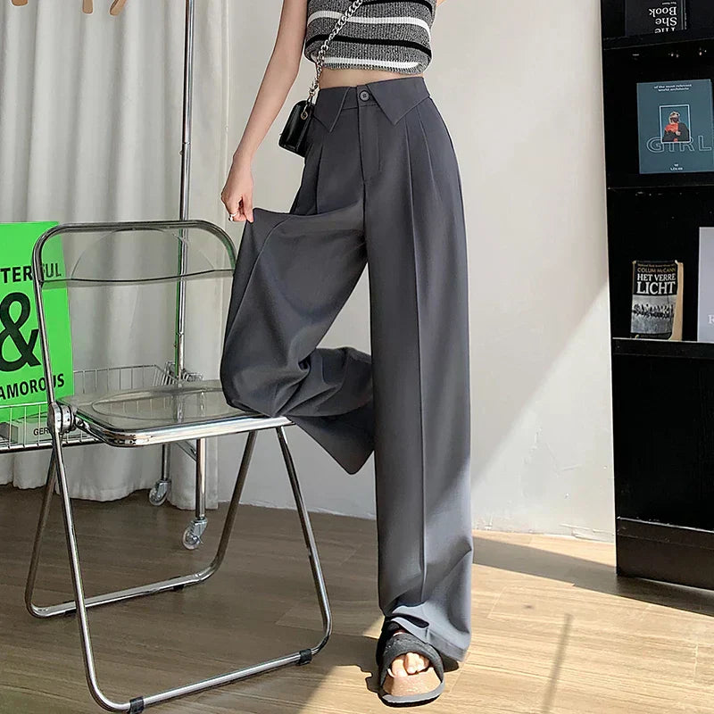 Alva | Strukturert Eleganse Flared Bukser