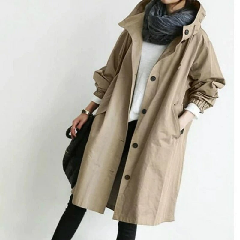 Mandy | Stilig Vanntett Trench Coat
